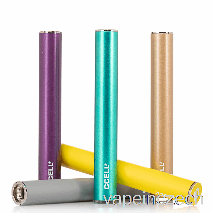 Ccell M3 Vape Pero Baterie Růžové Zlato Galvanizované Vape Pero